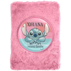Notitieboek A5 Pluche Stitch Roze
