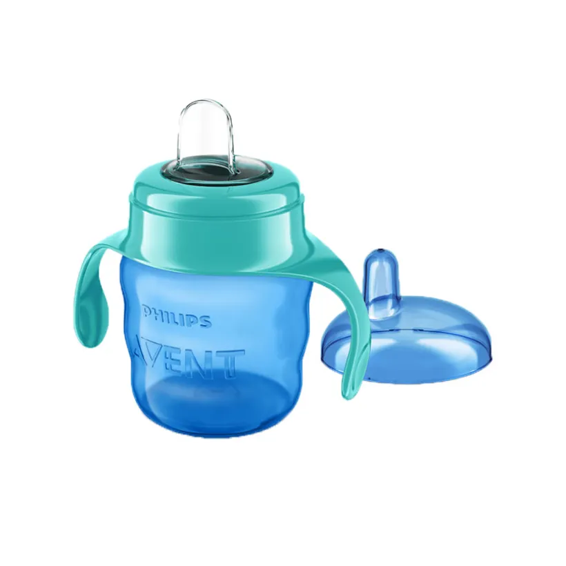 Oefenbeker lekvrij +6m 200ml - Blauw/groen