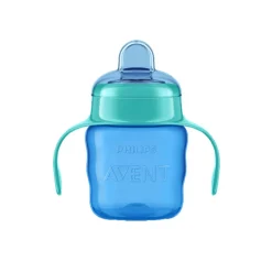Oefenbeker lekvrij +6m 200ml - Blauw/groen