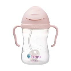 Oefenbeker met verzwaard rietje 240 ml blush