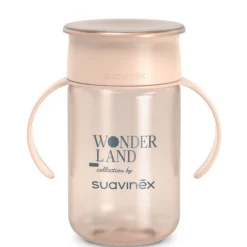 Oefenbeker 360° 340ml Wonderland Roos