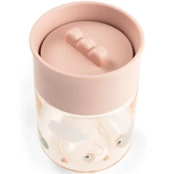Oefenbeker rand 360° Tiny Farm Roze