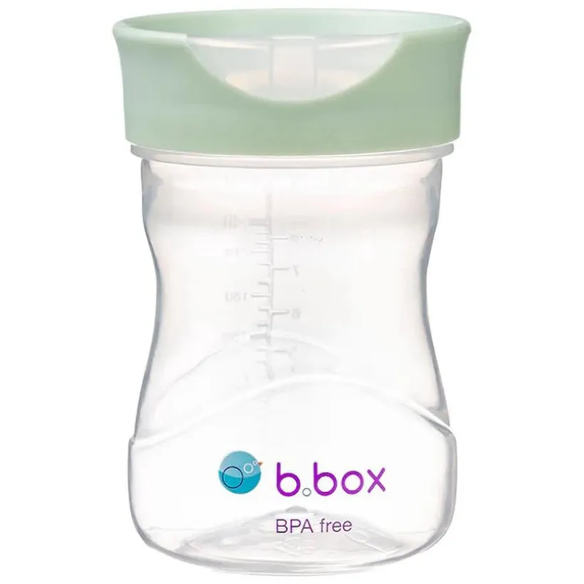 Oefenbeker zonder tuit 240ml Saliegroen 12m+