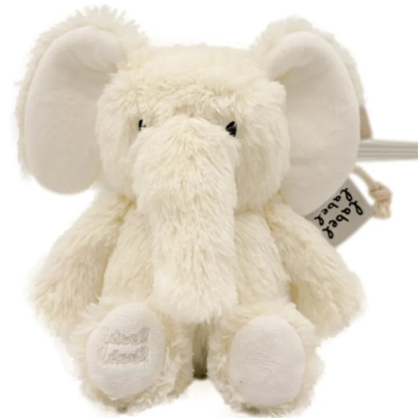 Olifant Elly Pluche Ivoor Groot