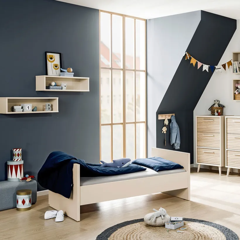 Ombouwpanelen voor omvormbaar bed 70 X 140cm Eefje Cashmere Beige
