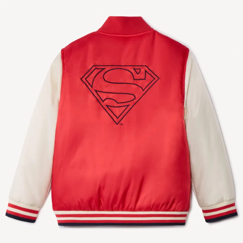 Omkeerbare Superman Warner bomberjas jongens