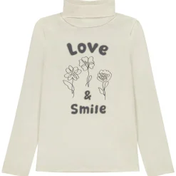 Ondertrui met bloemenprint en strass meisjes