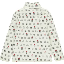 Ondertrui met rolkraag en Star Wars kerstprint voor jongen