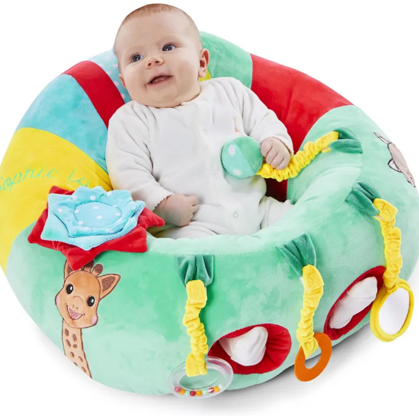 Ontwikkeling zitje Baby Seat & Play 2-in1 - Sophie de Giraf