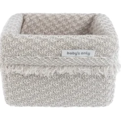 Opbergmand Happiness - Urban taupe/ecru