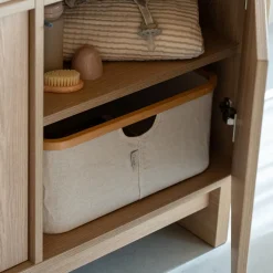 Opbergmand Kyo Natural Wood/Beige