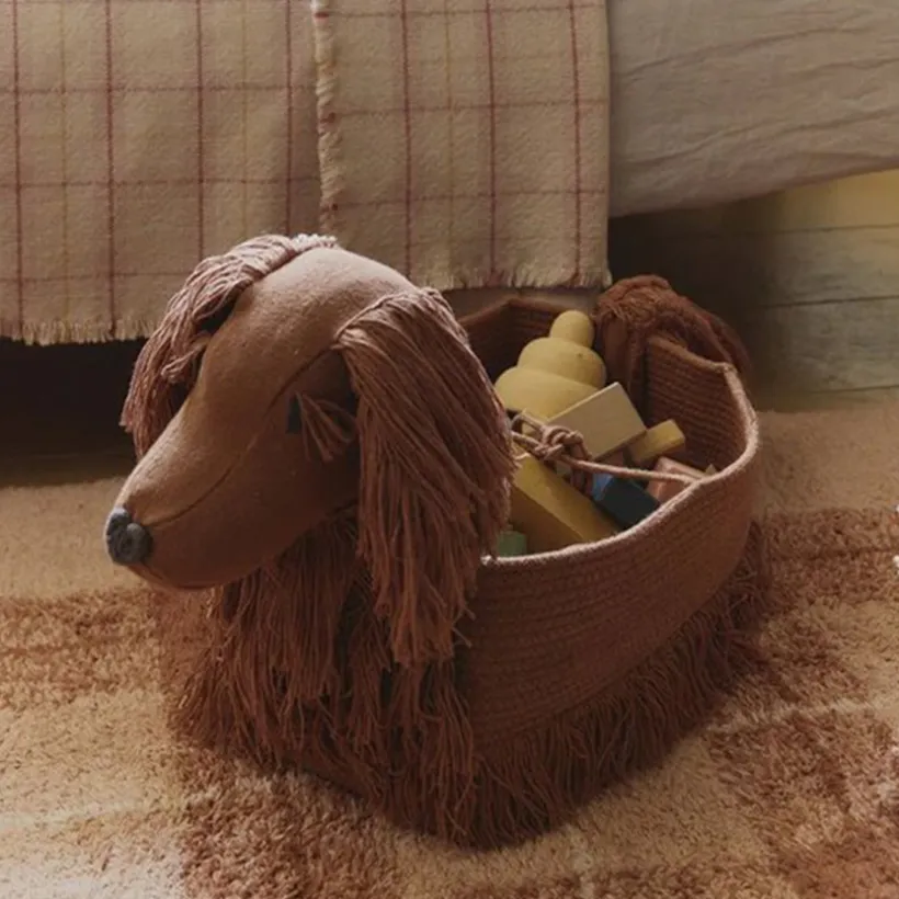 Opbermand hond Setter Poppy 68X24X35CM