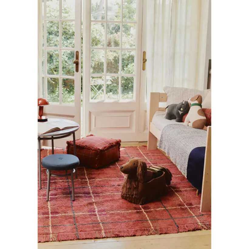 Opbermand hond Setter Poppy 68X24X35CM