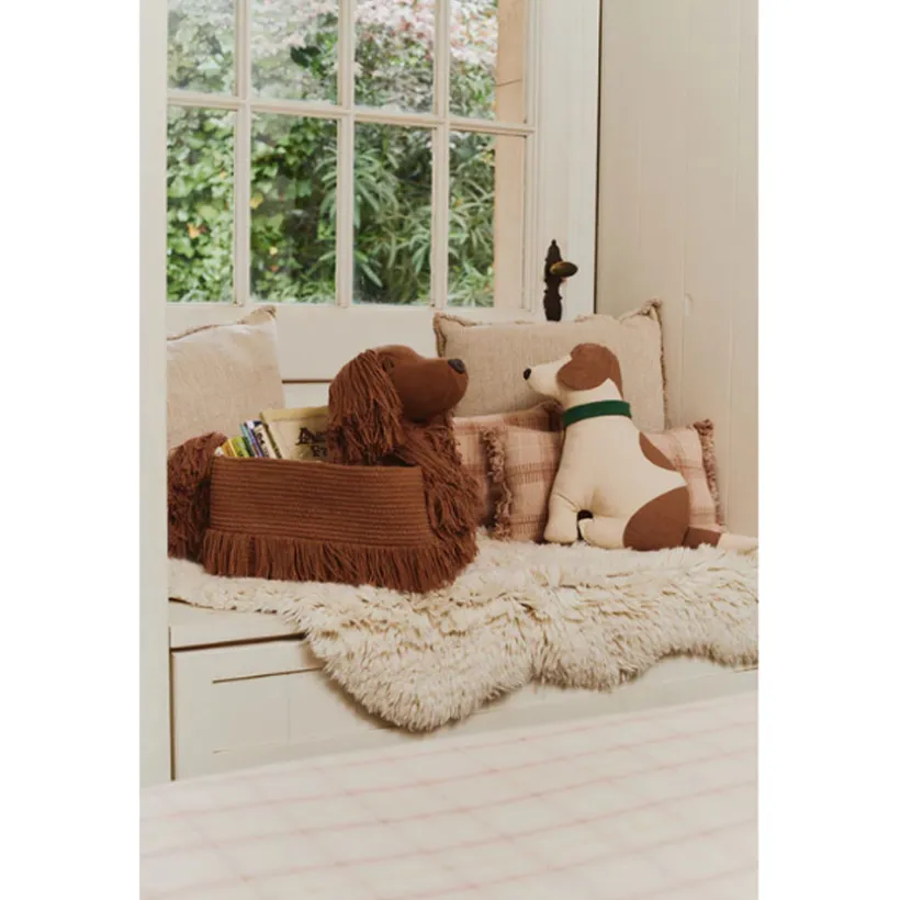 Opbermand hond Setter Poppy 68X24X35CM