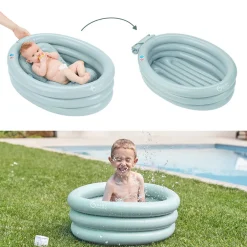 Opblaasbaar evolutief Aquadots bad blauw Babymoov