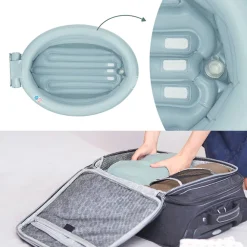 Opblaasbaar evolutief Aquadots bad blauw Babymoov