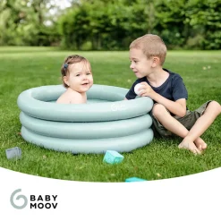 Opblaasbaar evolutief Aquadots bad blauw Babymoov