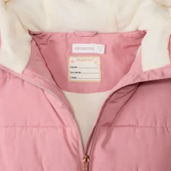 Opgevulde jas met microfleece voering meisjes