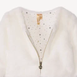 Opgevuld vest met bont en ritssluiting meisjes