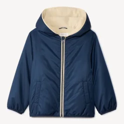 Opgevuld windjack met 50% gerecycleerd polyester jongens
