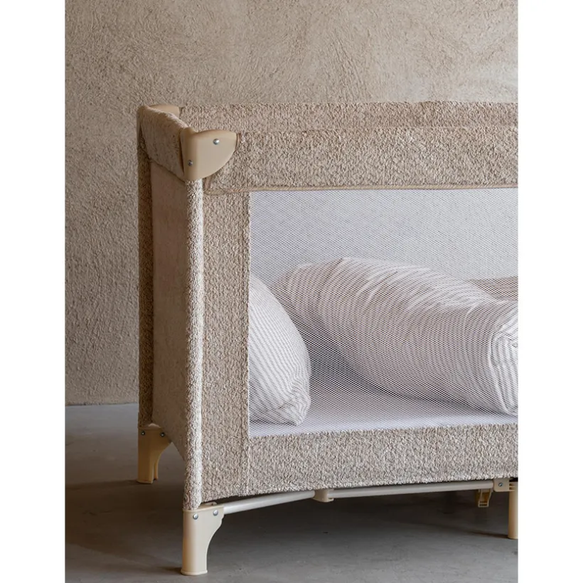 Opvouwbaar reisbed 120 x 60 cm Boucle Sheep