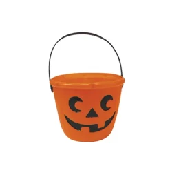 Oranje pompoensnoeppot voor Halloween