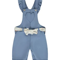 Overgooier korte met ruche + ceintuur fantasie voor baby meisje