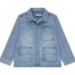 Overhemd effect denim zakken voor jongen