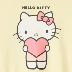 Oversized fleece sweatshirt Hello Kitty meisjes