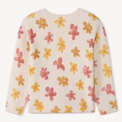 Oversized milano sweatshirt met fantasieprint meisjes