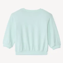 Oversized sweater met print voor babymeisjes