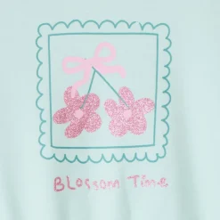 Oversized sweater met print voor babymeisjes