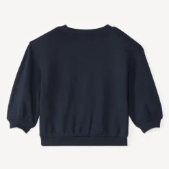 Oversized sweatshirt voor babyjongen met fantasieprint