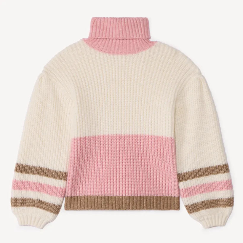 Oversized trui met een rolkraag meisjes