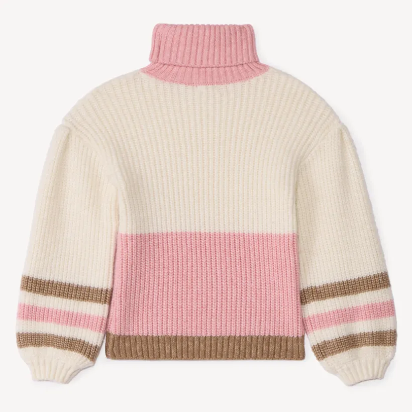 Oversized trui met een rolkraag meisjes