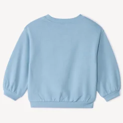Oversize fleece sweatshirt met print voor babyjongens
