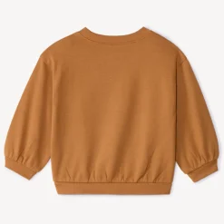Oversize fleece sweatshirt met print voor babyjongens