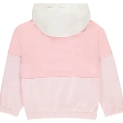 Oversize sweatshirt met colour block effect en kap meisjes