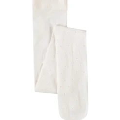 Paarse panty met bloemenprint meisjes