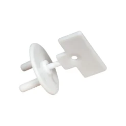 Pack van 12 cover-pluggen - Wit