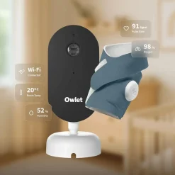Pack Videobabyfoon + Dream Sock Bedtime Blue