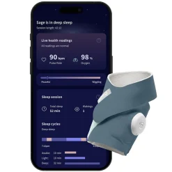 Pack Videobabyfoon + Dream Sock Bedtime Blue