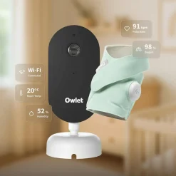Pack Videobabyfoon + Dream Sock Mint