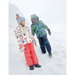 Pantalon de ski à poches zippées et bretelles amovibles