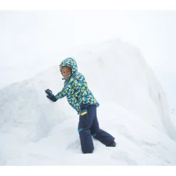 Pantalon de ski à poches zippées et bretelles amovibles