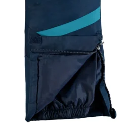 Pantalon de ski à poches zippées et bretelles amovibles