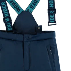 Pantalon de ski à poches zippées et bretelles amovibles