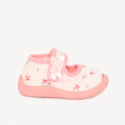 Pantoffels babies met fantasieprint voor baby meisje