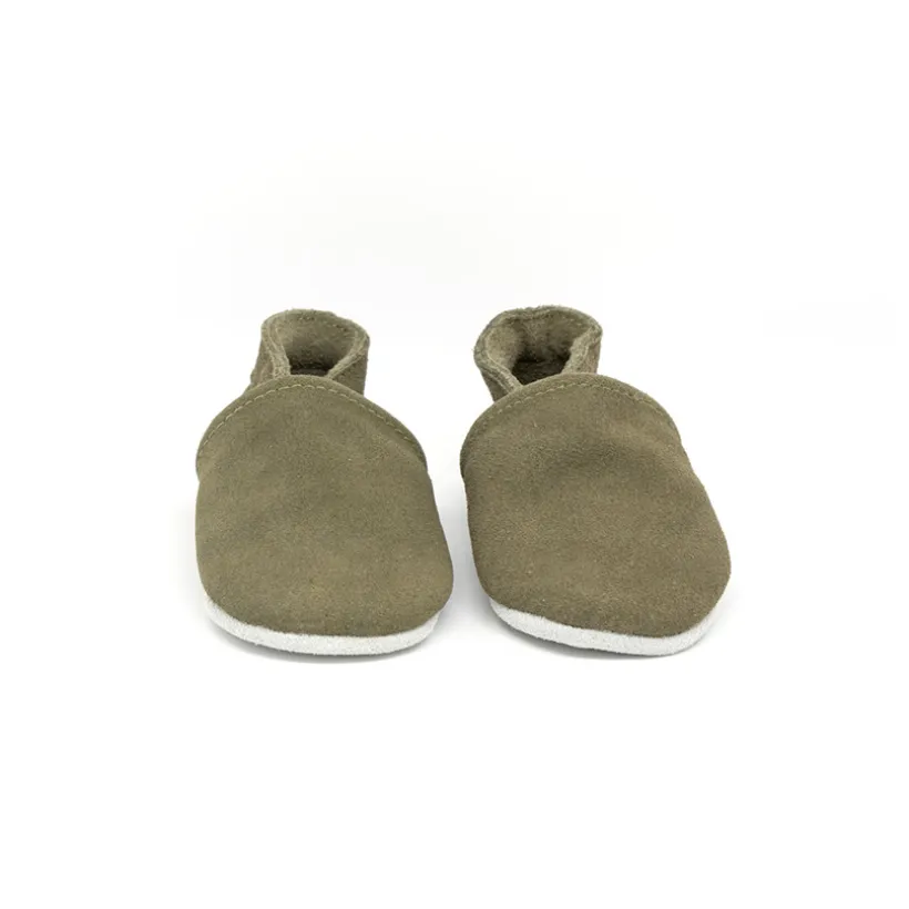 Pantoffels flexibel 18-24M in Babysoft suède Trebol