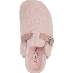 Pantoffels in faux bont met klompenstijl meisjes
